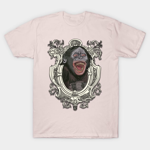 Happy Monkey T-Shirt by Namoraorzo